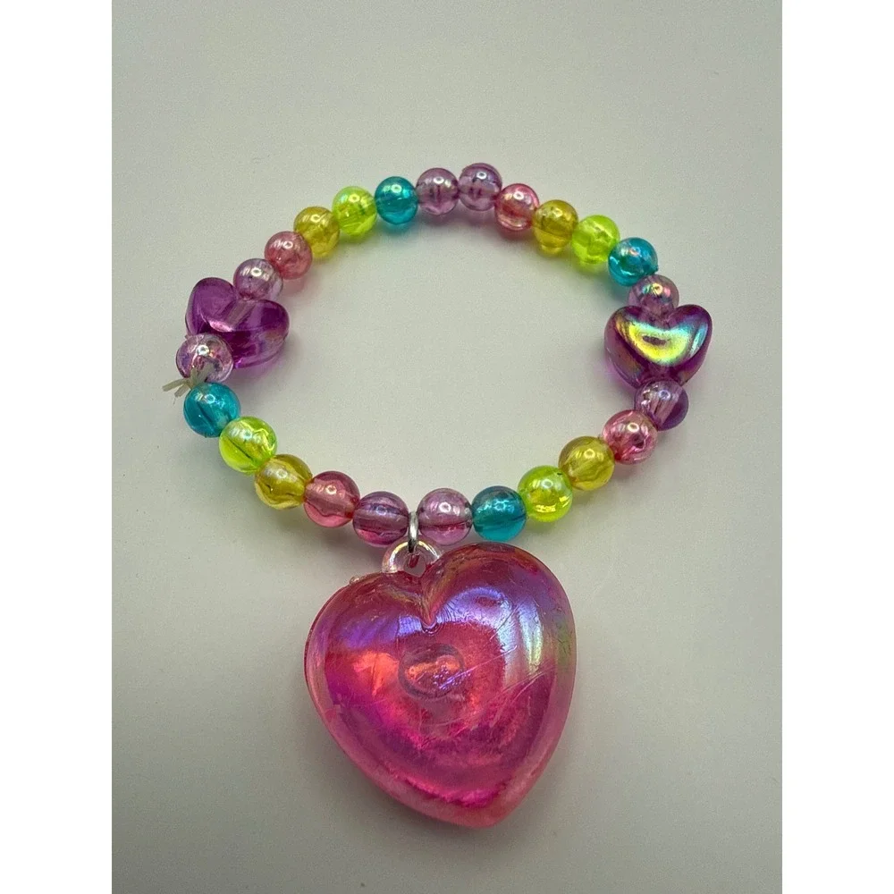 Kids Costume Jewelry Lot Princess Letter Heart Butterfly Music Note Necklace 5pc